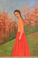 Spring, oil on canvas, 50x65 cm